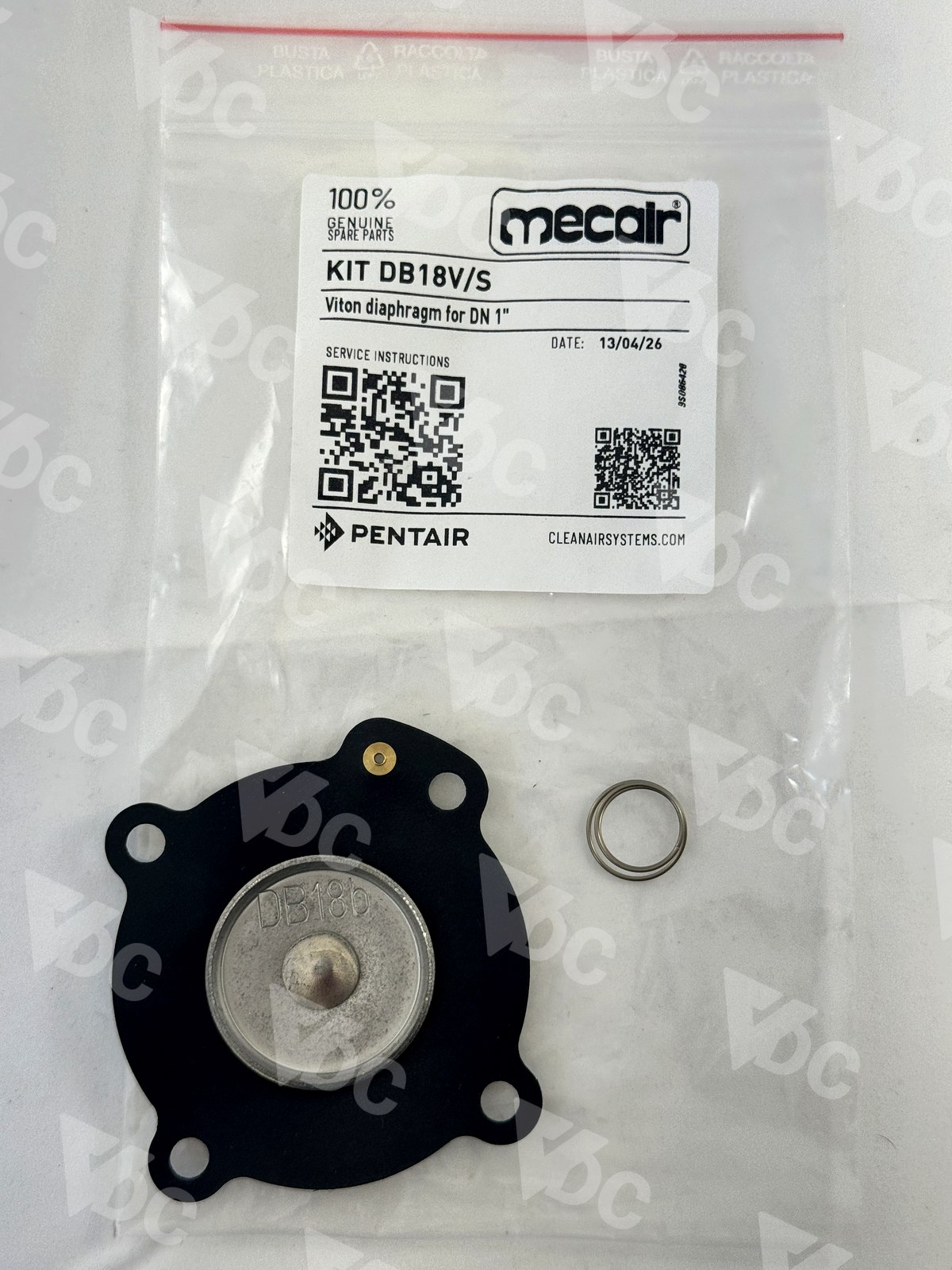 DB18V-S · 200 Serie Viton diaphragm kit
