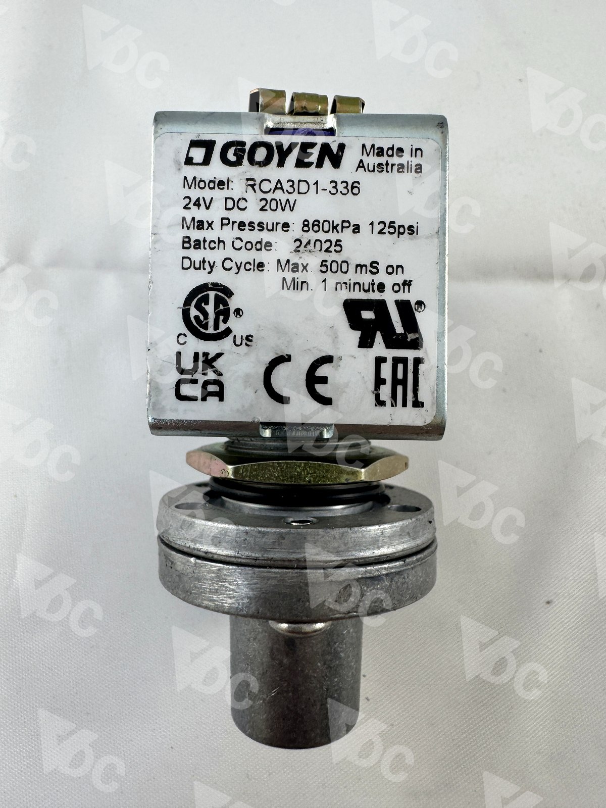 RCA3D1-336 · Goyen 1-station pilot enclosure, 24 V DC, photo 1