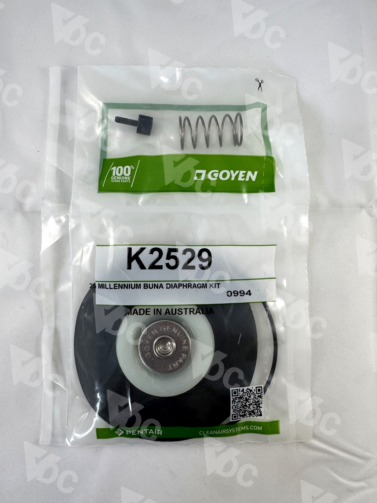 K2529 · RCA25 Viton diaphragm kit