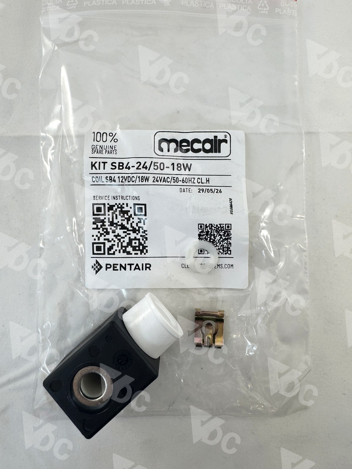 SB4-24-50-18W · Mecair 4-output timer, 24 V AC 18 W, photo 1