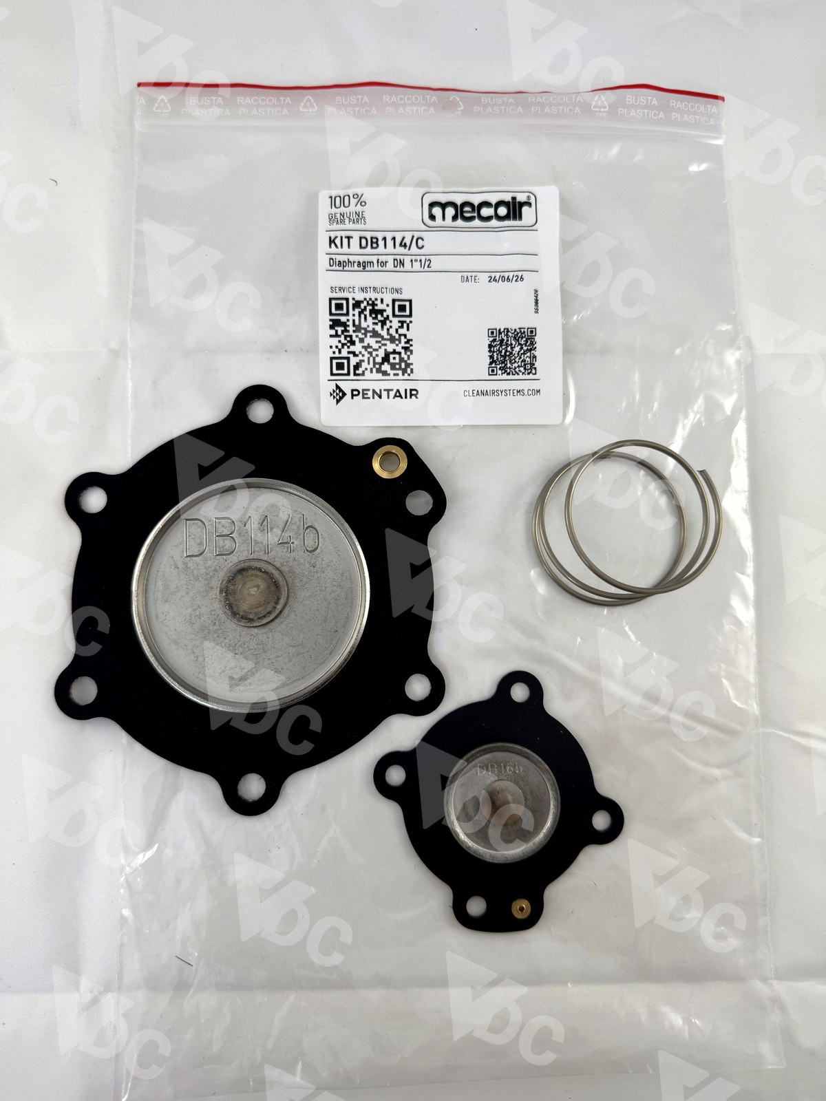 DB114_C · 300 Serie C diaphragm kit