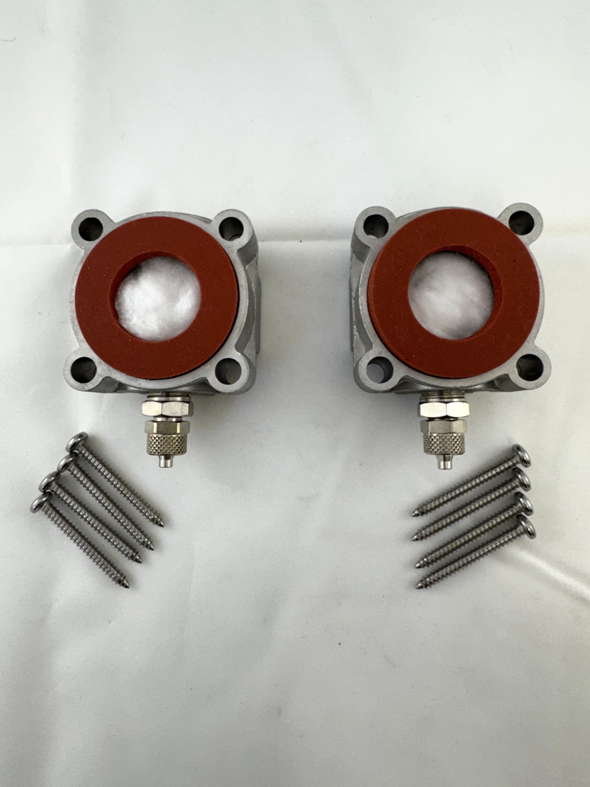 RF4-6 flange connection set, two flanges with gaskets and screws
