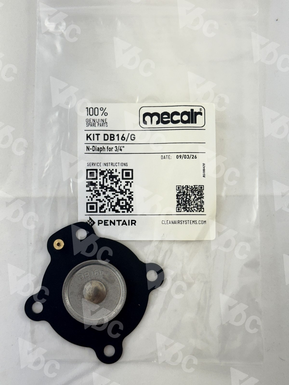 DB16-G · 200 Serie diaphragm kit