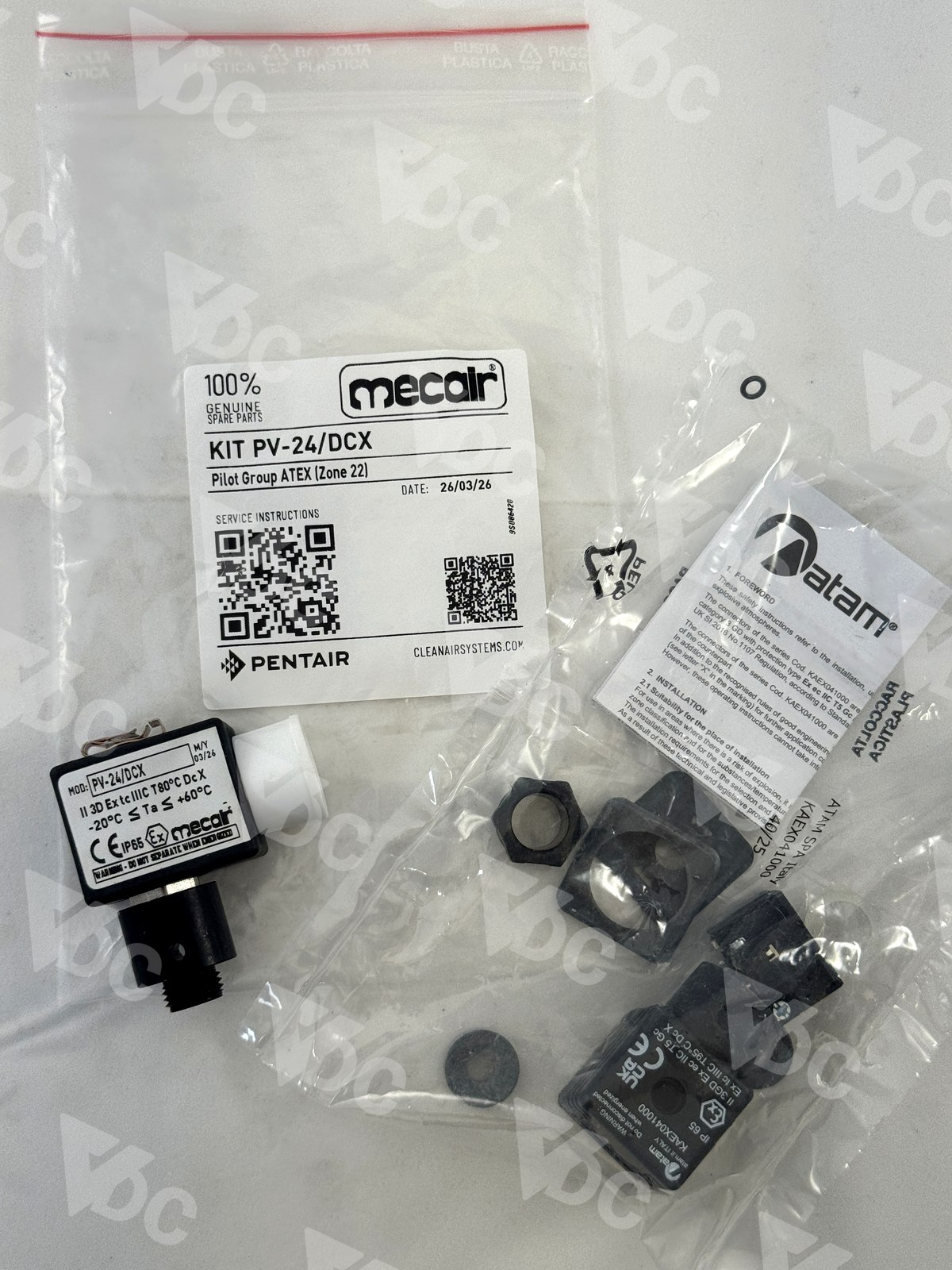 PV-24-DCX · Mecair pilot valve, 24 V DC, photo 1