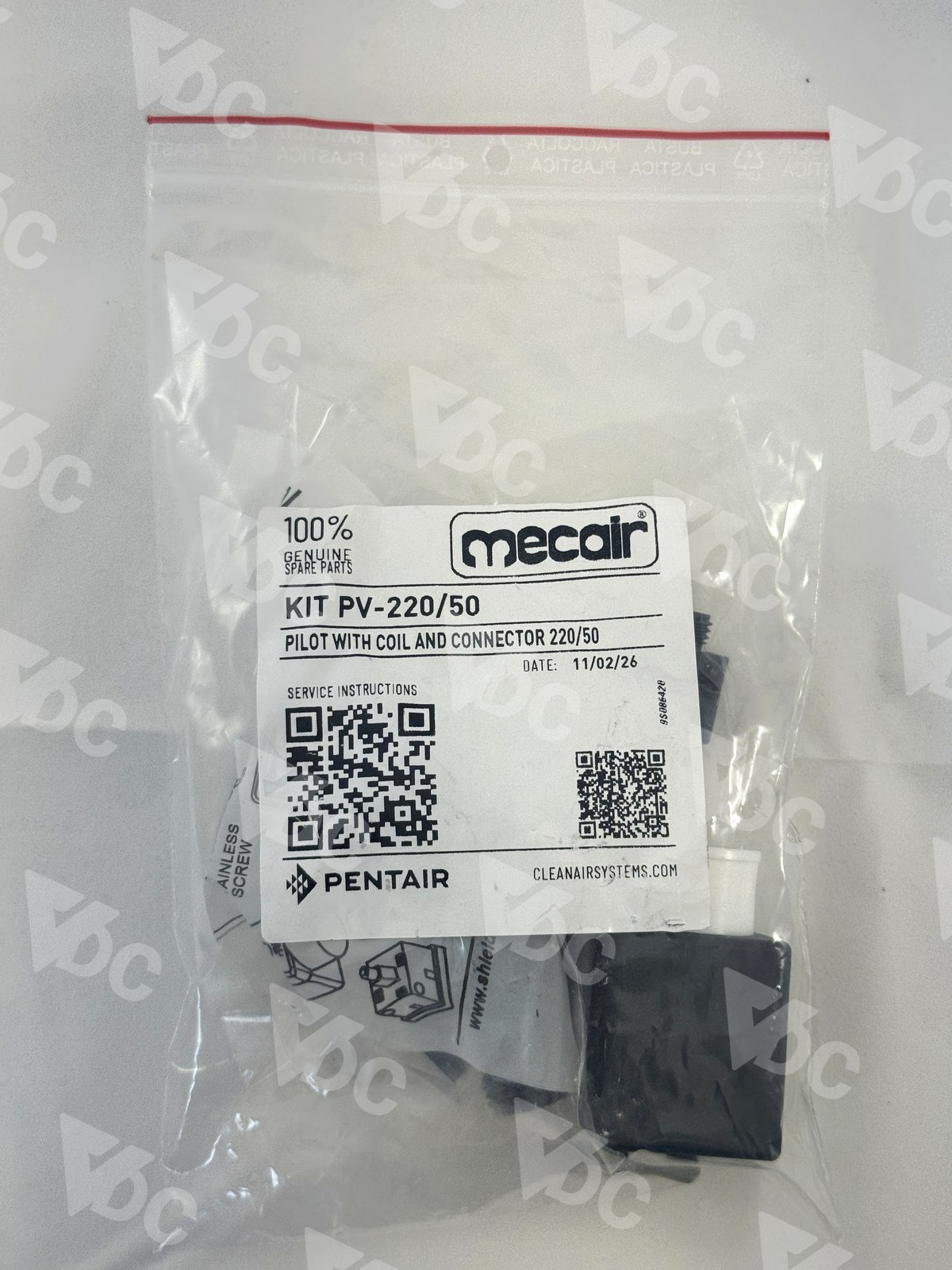 PV-220-50 · Mecair pilot valve, 220 V AC, photo 1