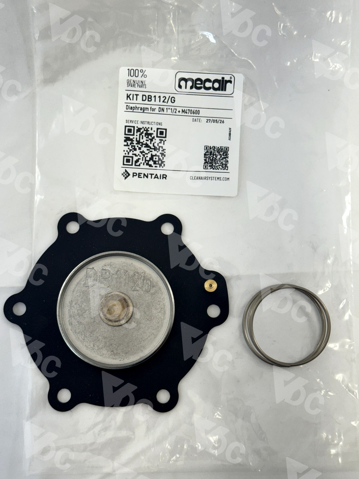 DB112-G · 200/300 Serie diaphragm kit